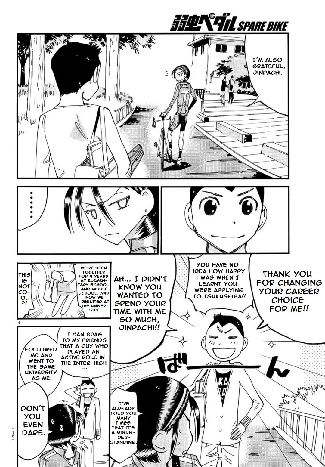 Yowamushi Pedal - Spare Bike - Chapter 100: Tsukushiba University 6