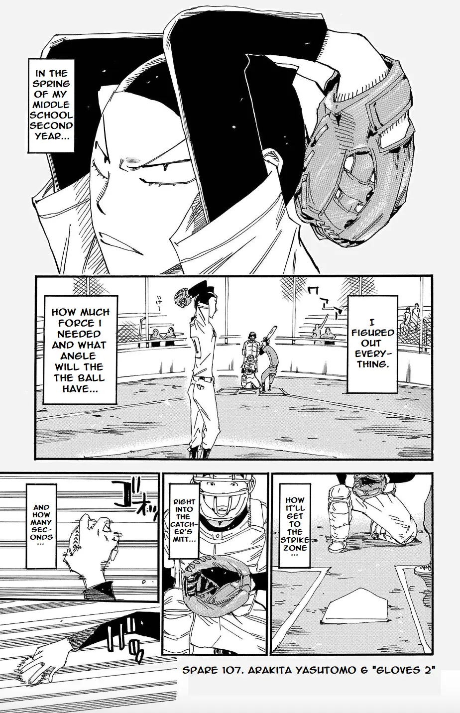 Yowamushi Pedal - Spare Bike - Chapter 107: Arakita Yasutomo 6 "Gloves Ii"