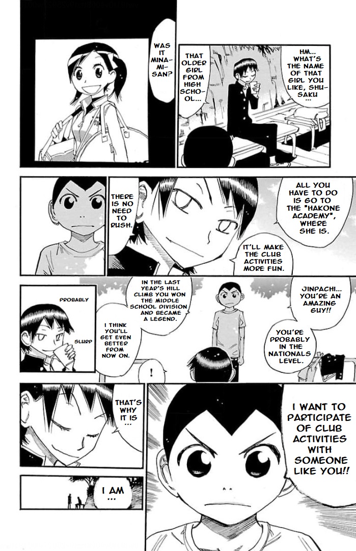 Yowamushi Pedal - Spare Bike - Chapter 102: Toudou Jinpachi 5