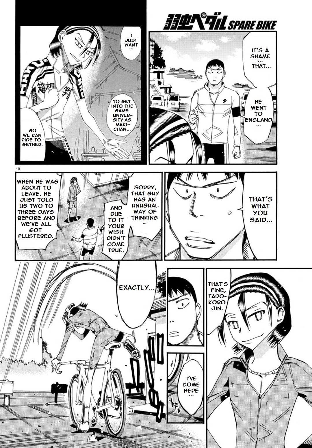 Yowamushi Pedal - Spare Bike - Chapter 99: Tsukushiba University 5