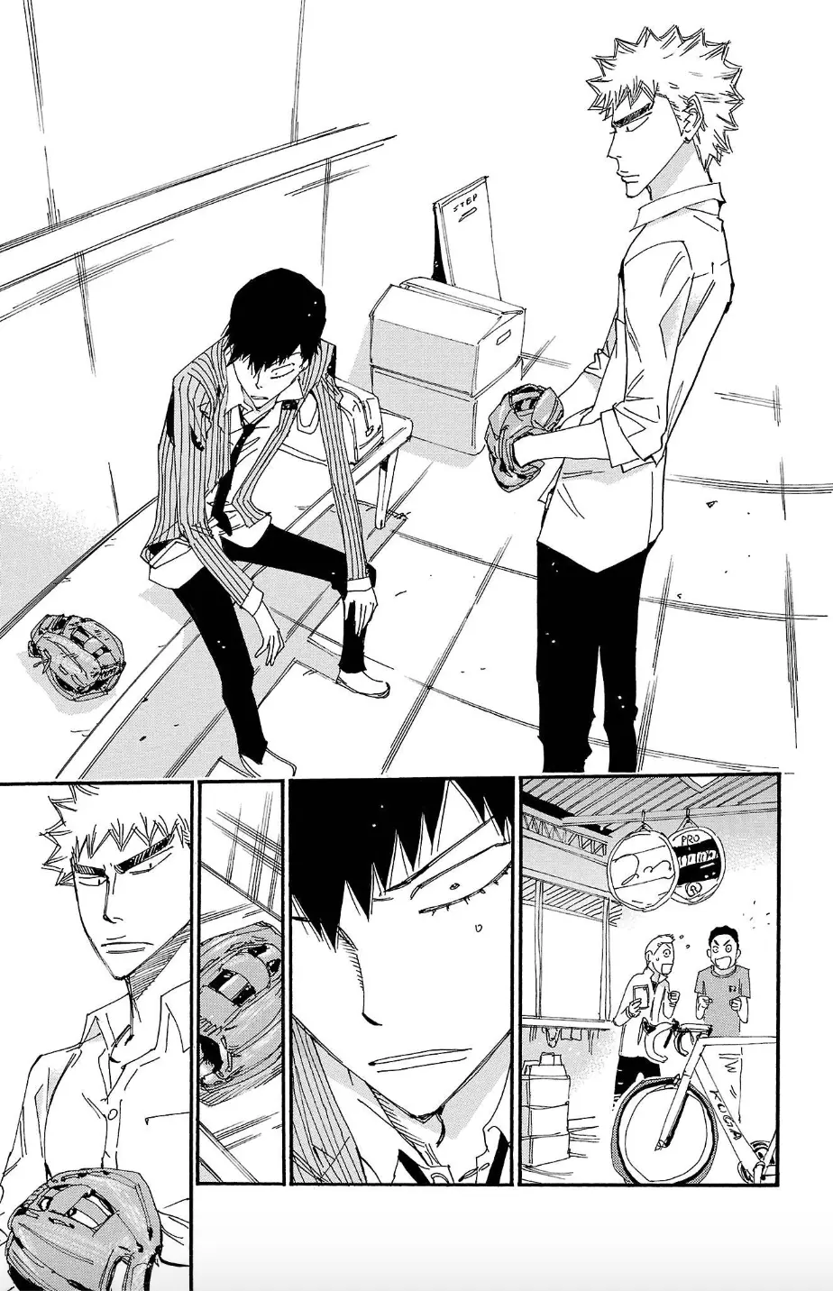 Yowamushi Pedal - Spare Bike - Chapter 108: Arakita Yasutomo 7 "Gloves Iii"