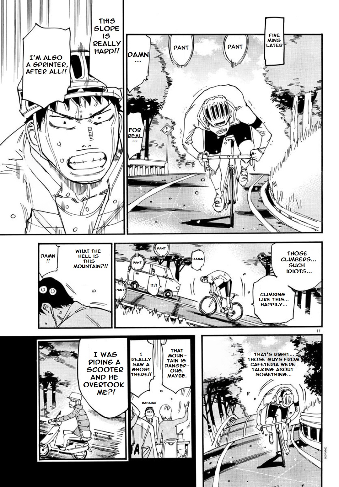 Yowamushi Pedal - Spare Bike - Chapter 98: Tsukushiba University 4