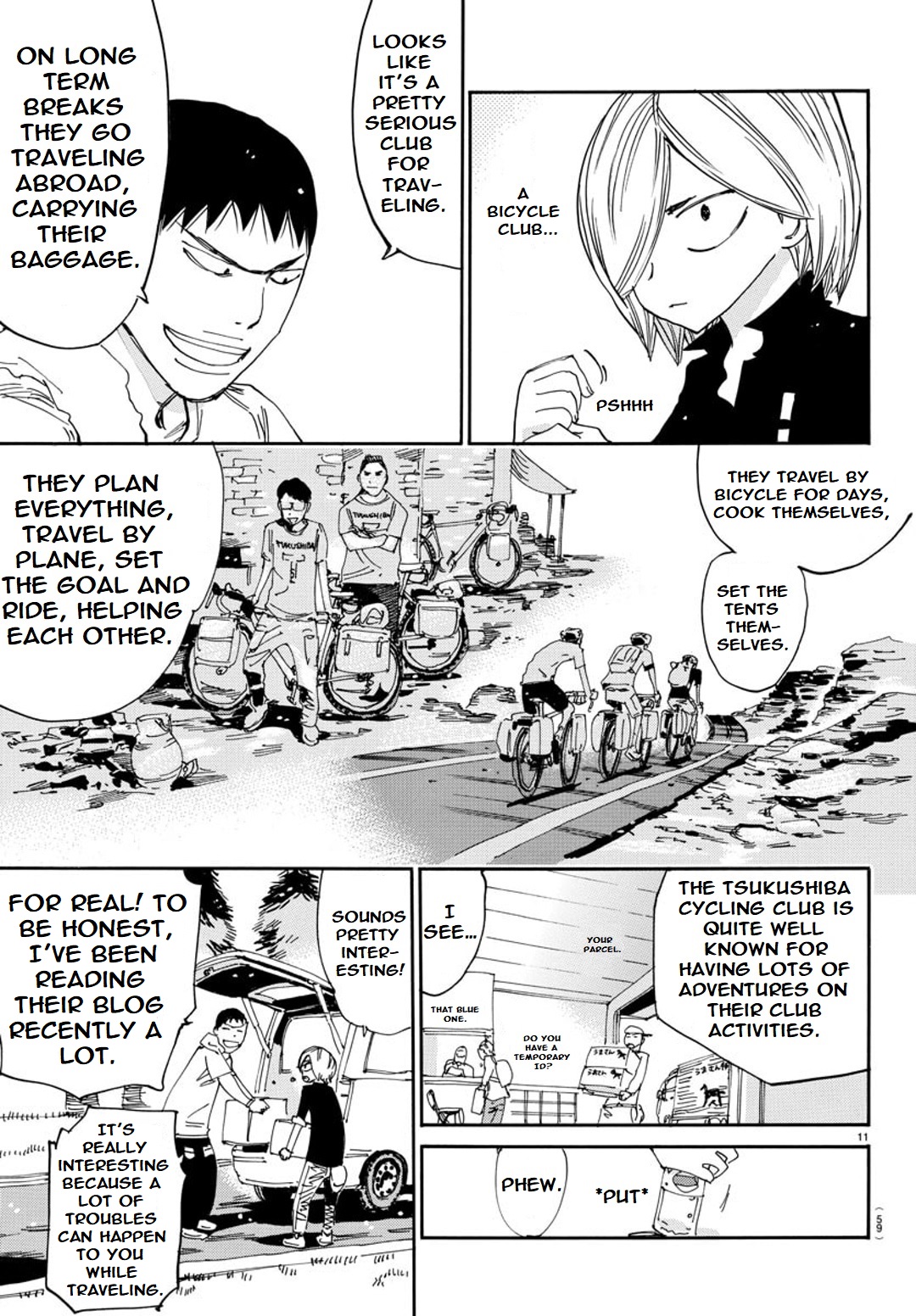 Yowamushi Pedal - Spare Bike - Chapter 94: Tsukushiba University 1