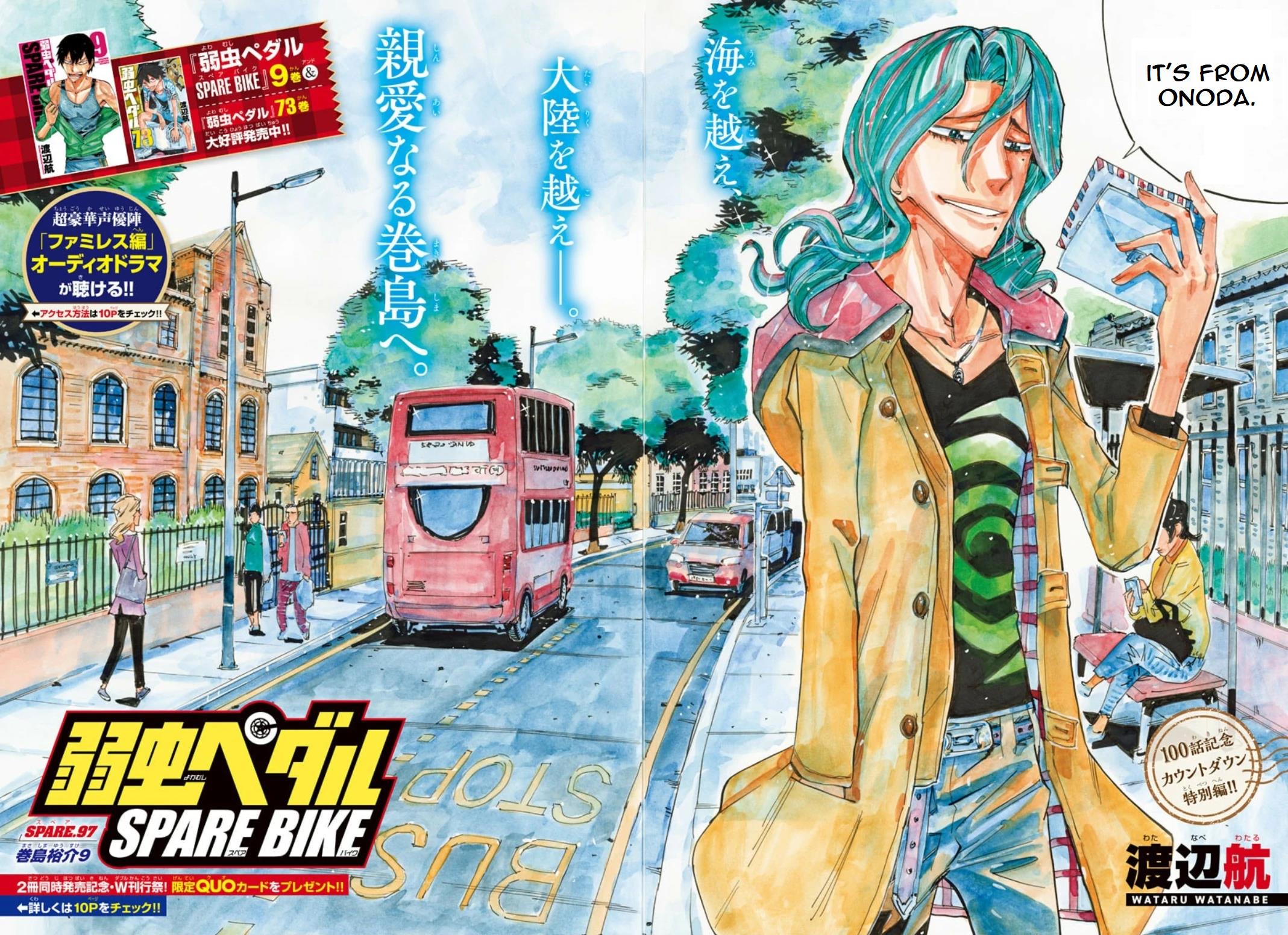 Yowamushi Pedal - Spare Bike - Chapter 97: Makishima Yusuke 9