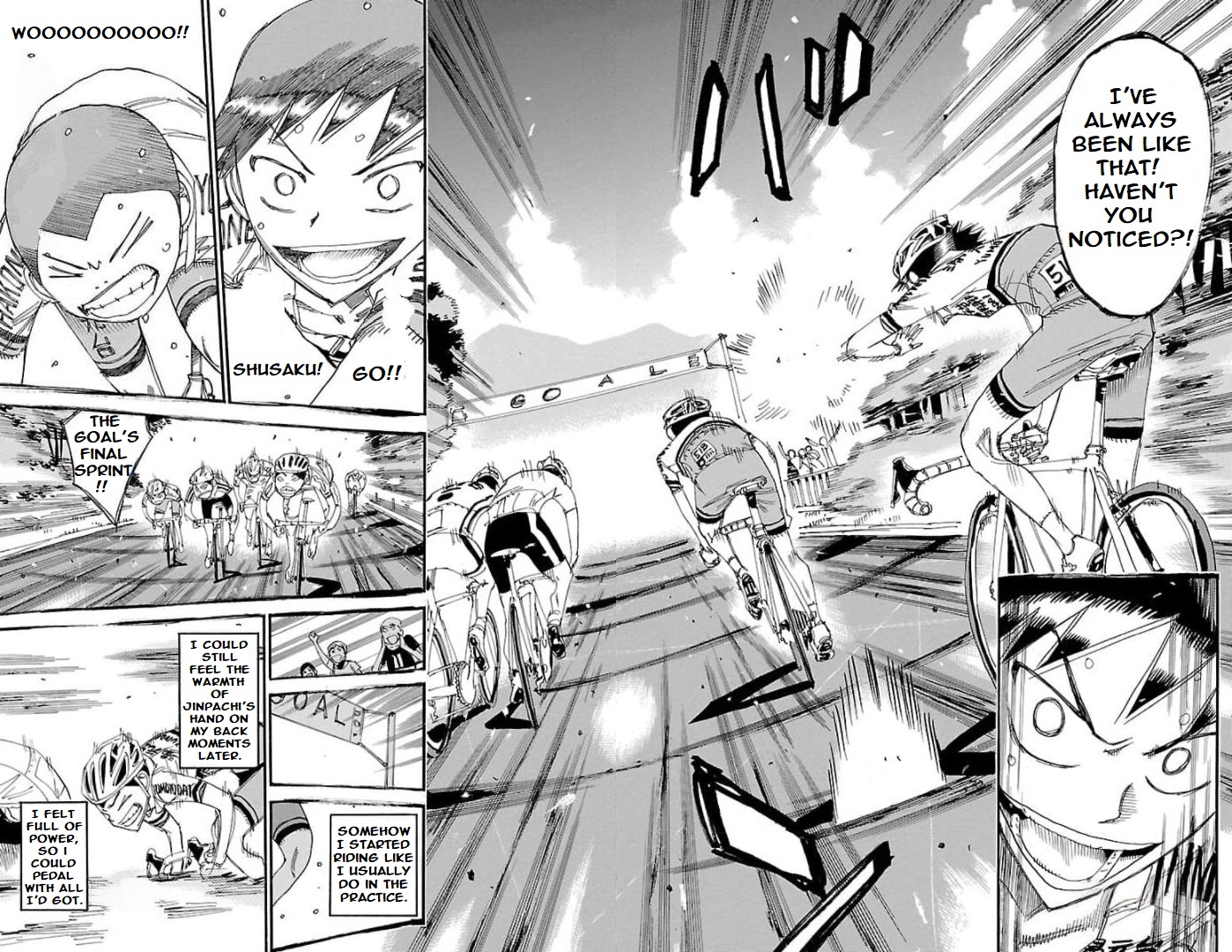 Yowamushi Pedal - Spare Bike - Chapter 105: Toudou Jinpachi 8