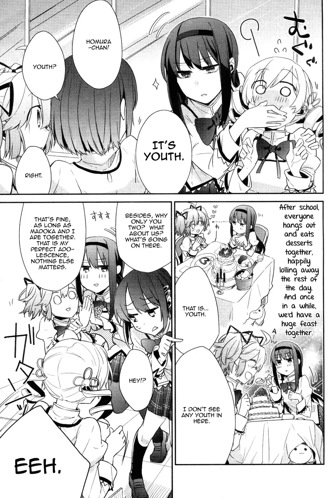 Mahou Shoujobu Madoka Magica - Chapter 1