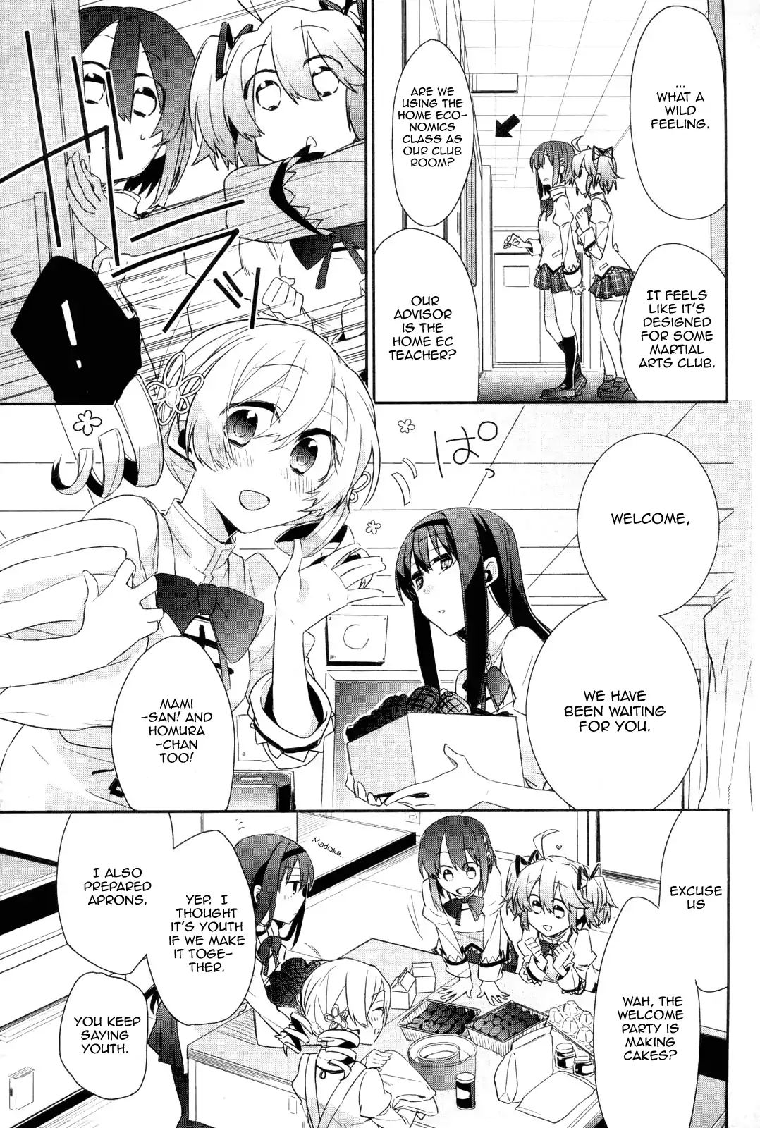 Mahou Shoujobu Madoka Magica - Chapter 1