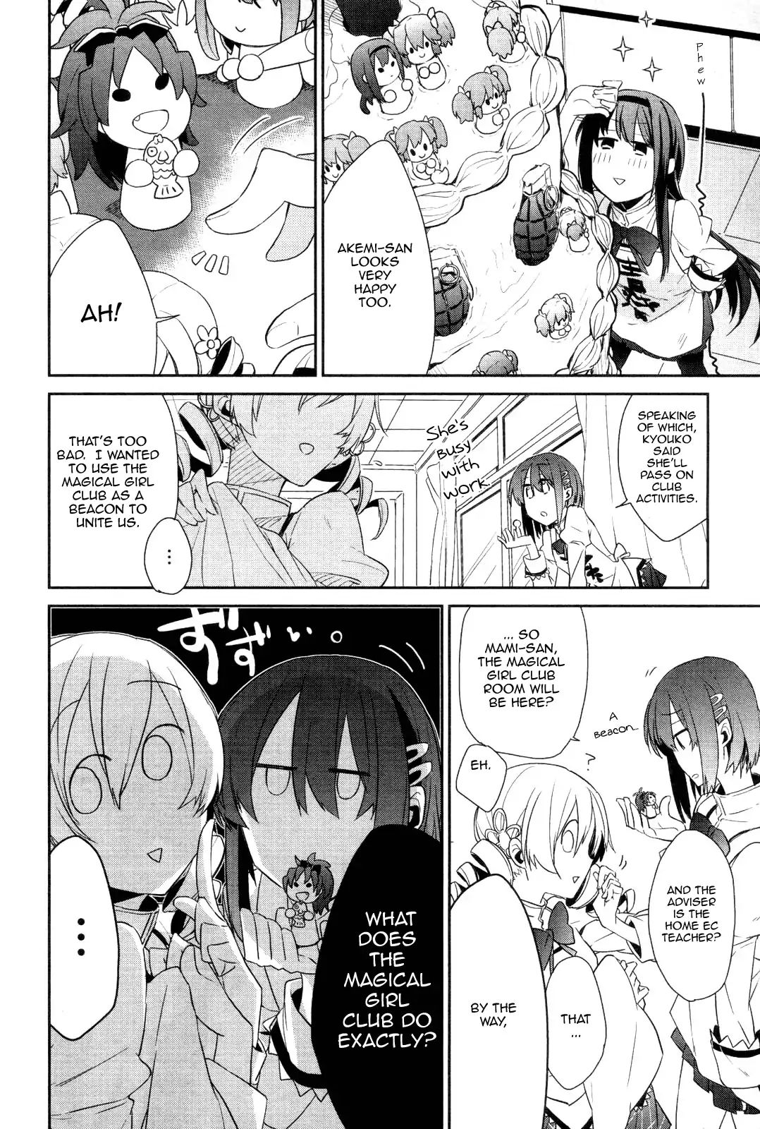 Mahou Shoujobu Madoka Magica - Chapter 1