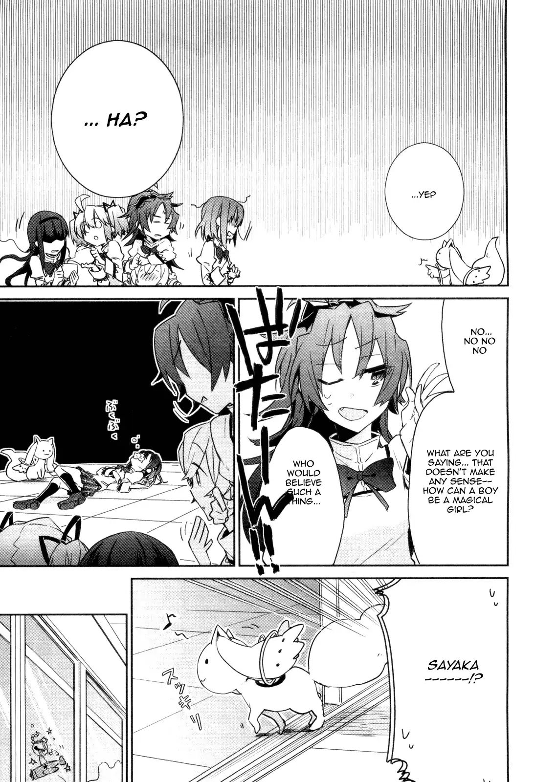 Mahou Shoujobu Madoka Magica - Chapter 3