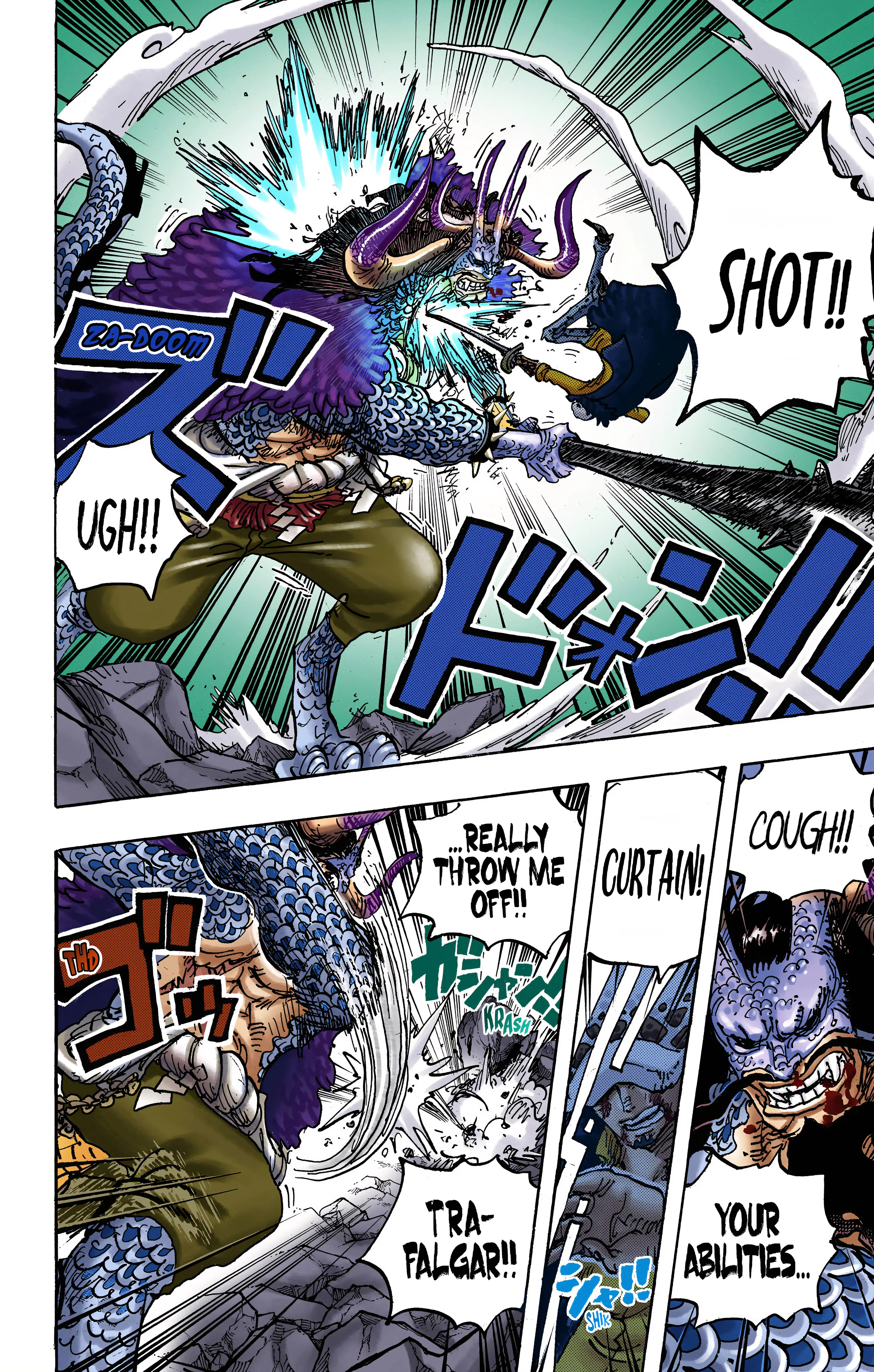 One Piece - Digital Colored Comics - Vol.100 Chapter 1010: Conqueror's Haki