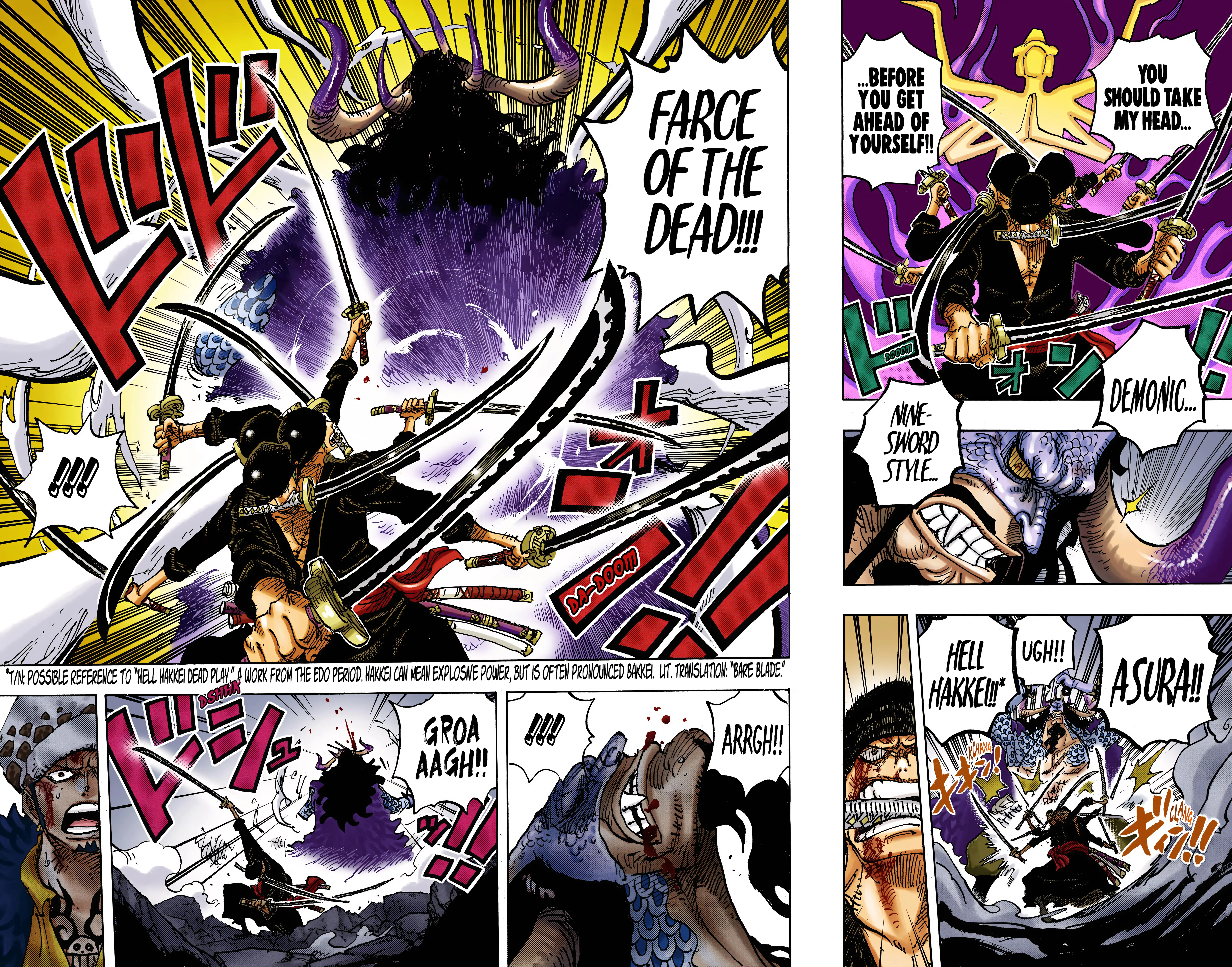 One Piece - Digital Colored Comics - Vol.100 Chapter 1010: Conqueror's Haki