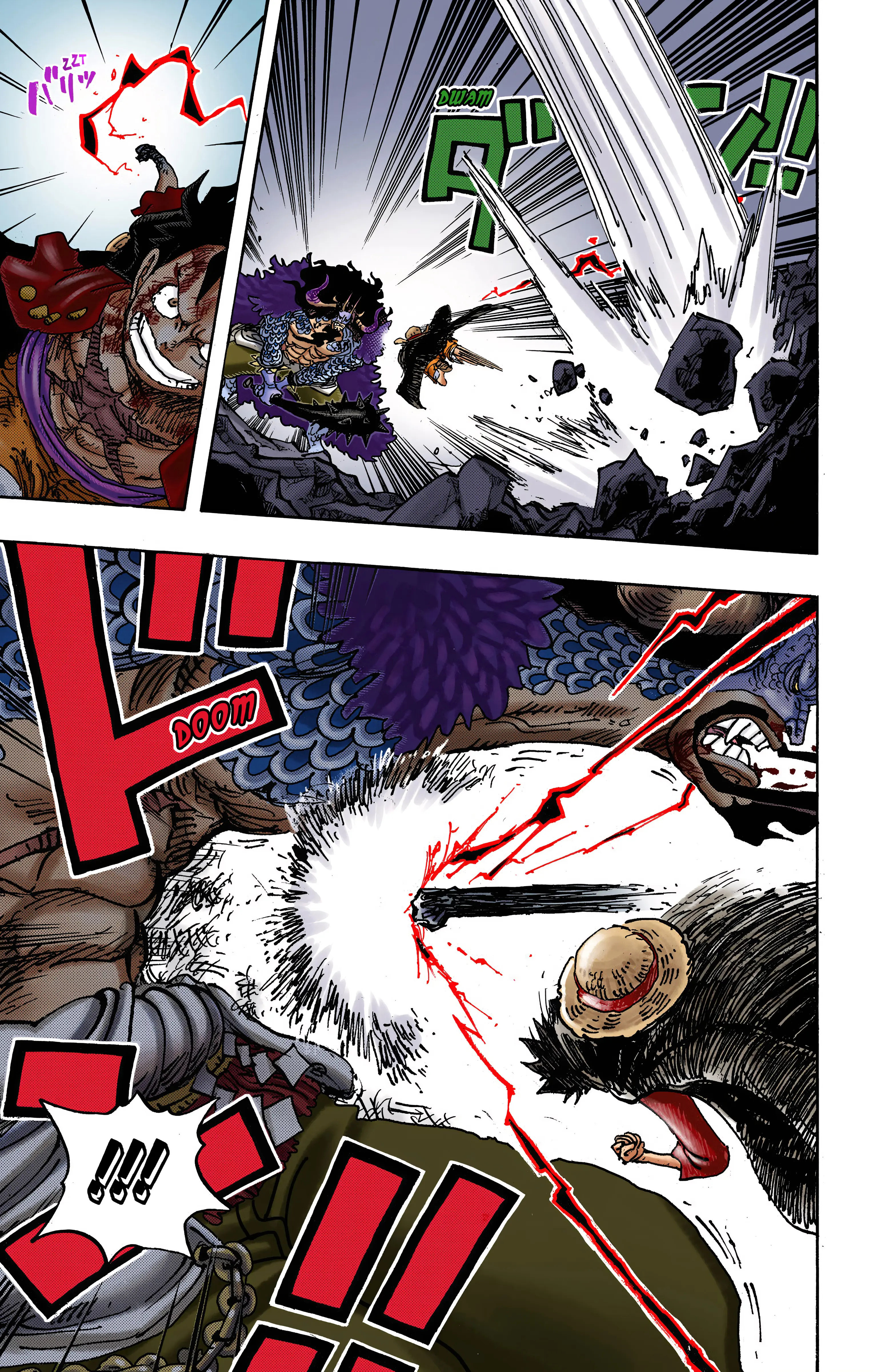 One Piece - Digital Colored Comics - Vol.100 Chapter 1010: Conqueror's Haki