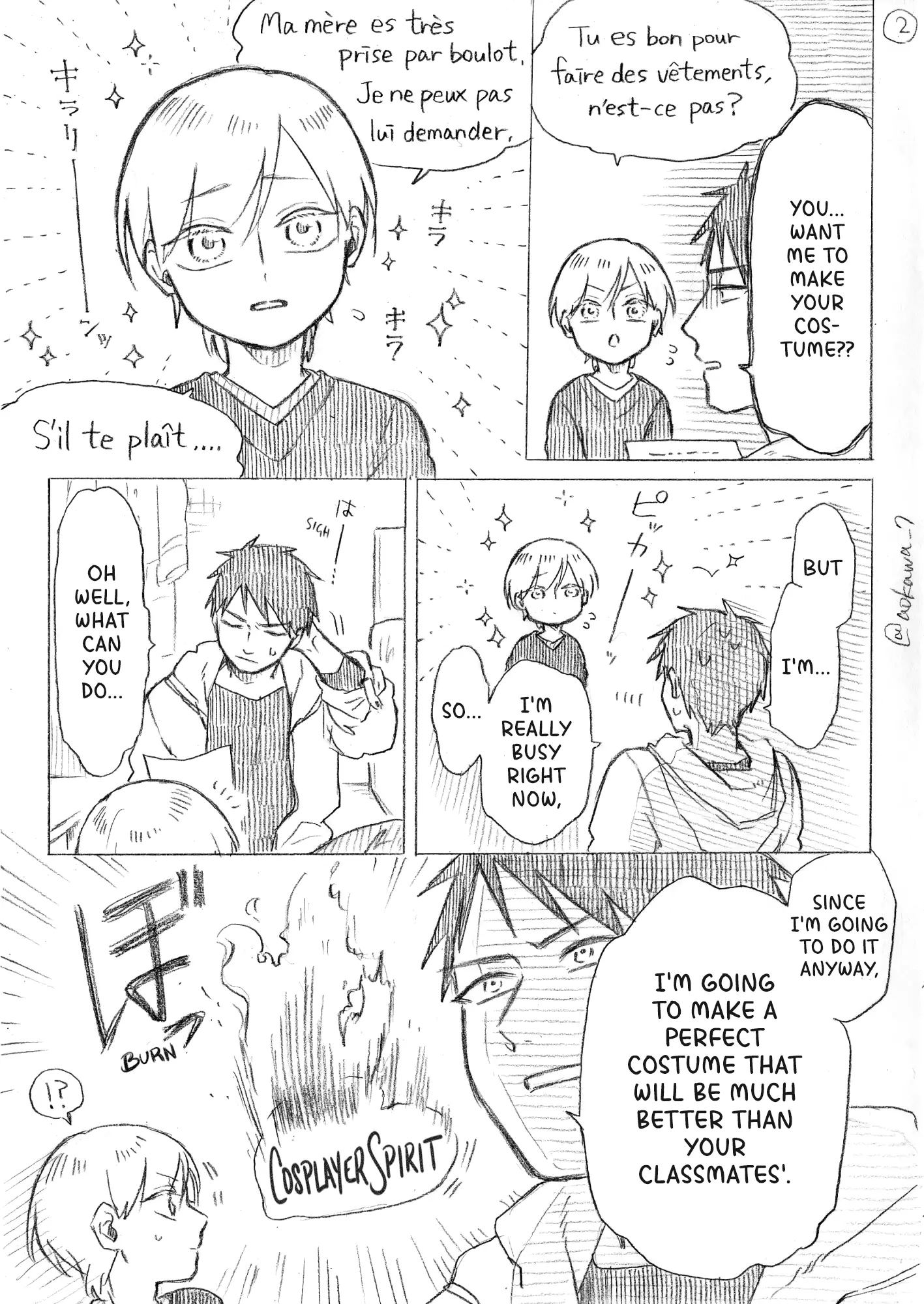 The Manga Where A Crossdressing Cosplayer Gets A Brother - Chapter 13.1