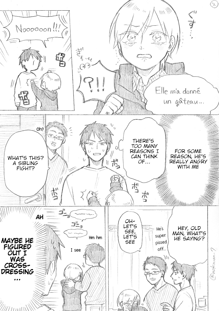 The Manga Where A Crossdressing Cosplayer Gets A Brother - Chapter 11.1