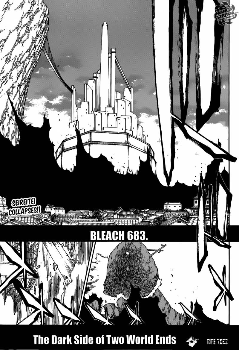 Bleach - Chapter 683 : The Dark Side Of Two World Ends