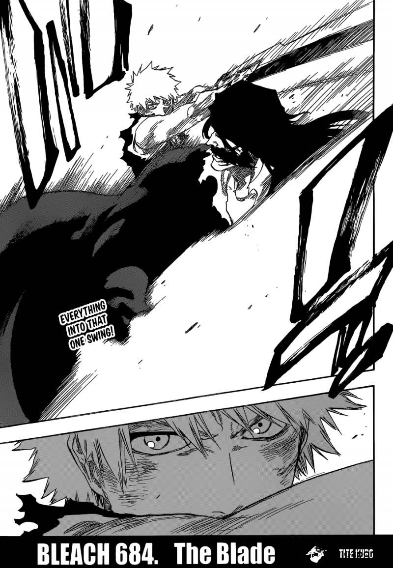 Bleach - Chapter 684 : C:usersadministratordesktopinbleach684 - The Blade