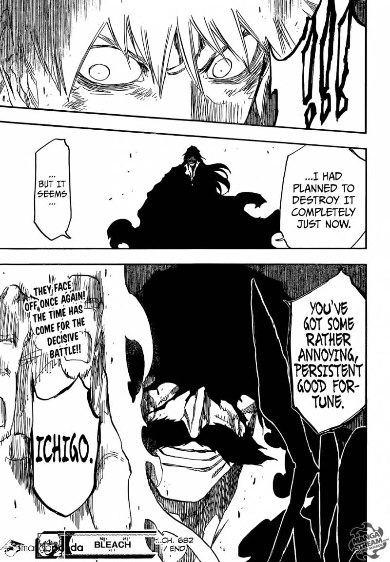 Bleach - Chapter 682 : The Two Sided World End