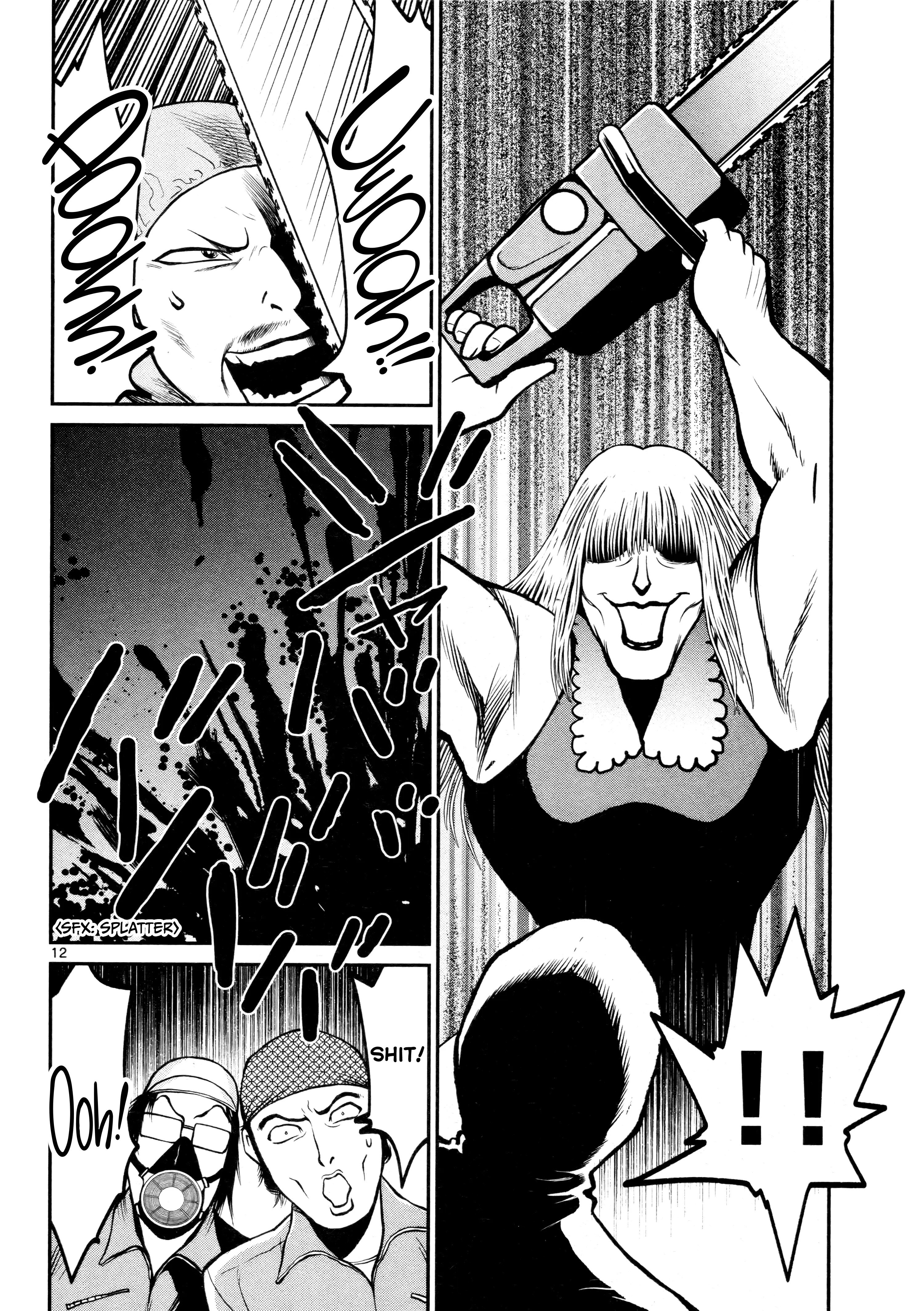 Black Lagoon: Sawyer The Cleaner - Dismemberment! Gore Gore Girl - Vol.3 Chapter 18: Grave Encounters