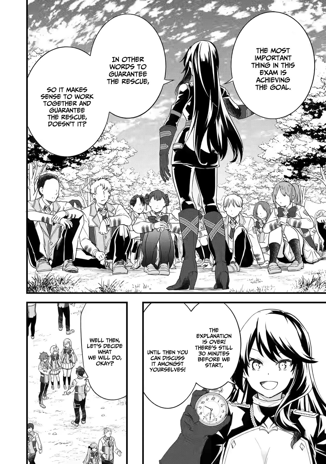 Eiyuu To Kenja No Tensei Kon - Chapter 9: The Hero Taking On The Conditional Exam