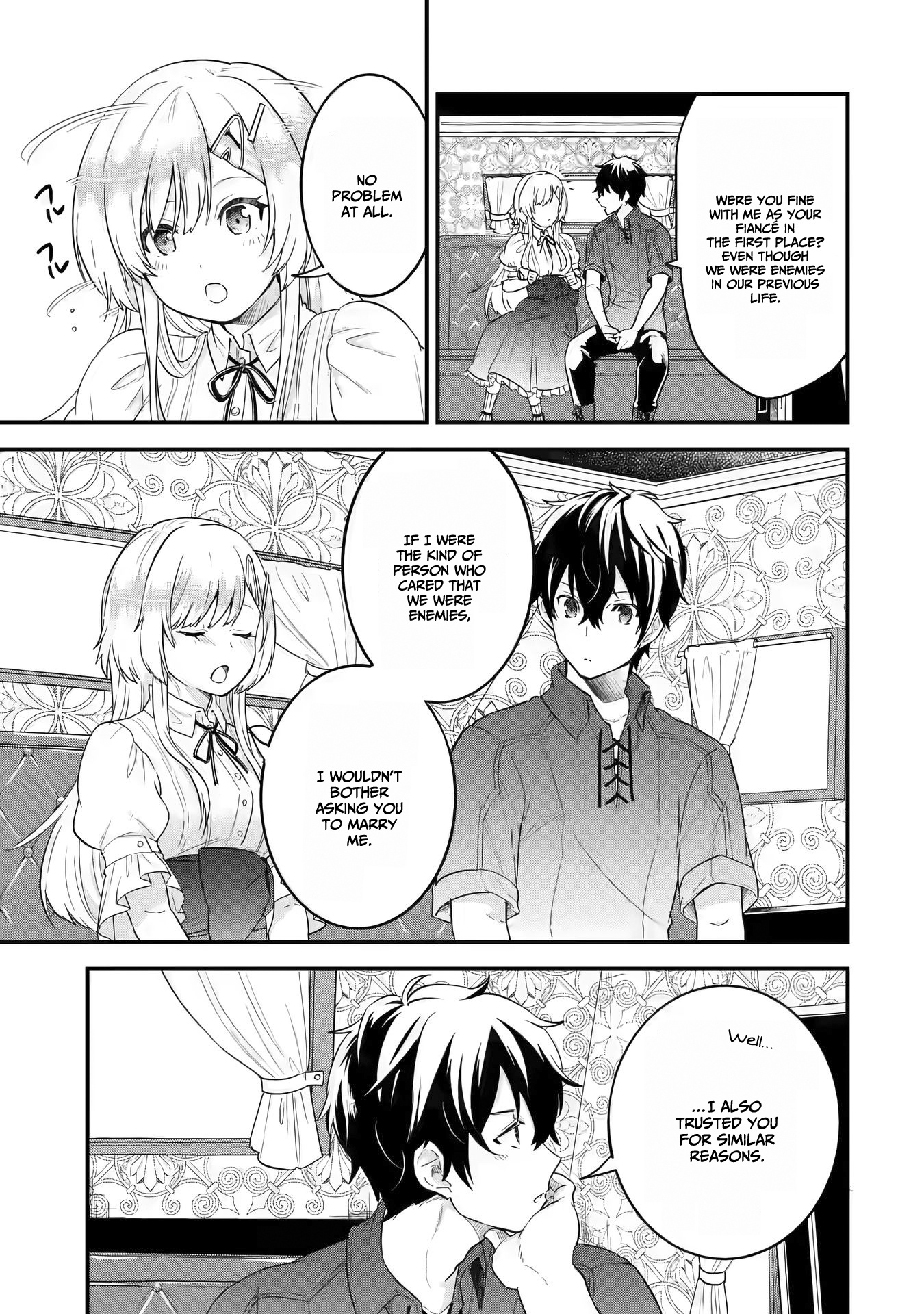 Eiyuu To Kenja No Tensei Kon - Chapter 2: The Hero And The Sage, Engagement Greeting