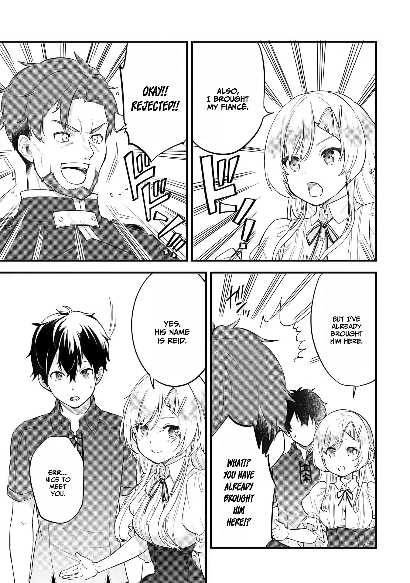 Eiyuu To Kenja No Tensei Kon - Chapter 2: The Hero And The Sage, Engagement Greeting