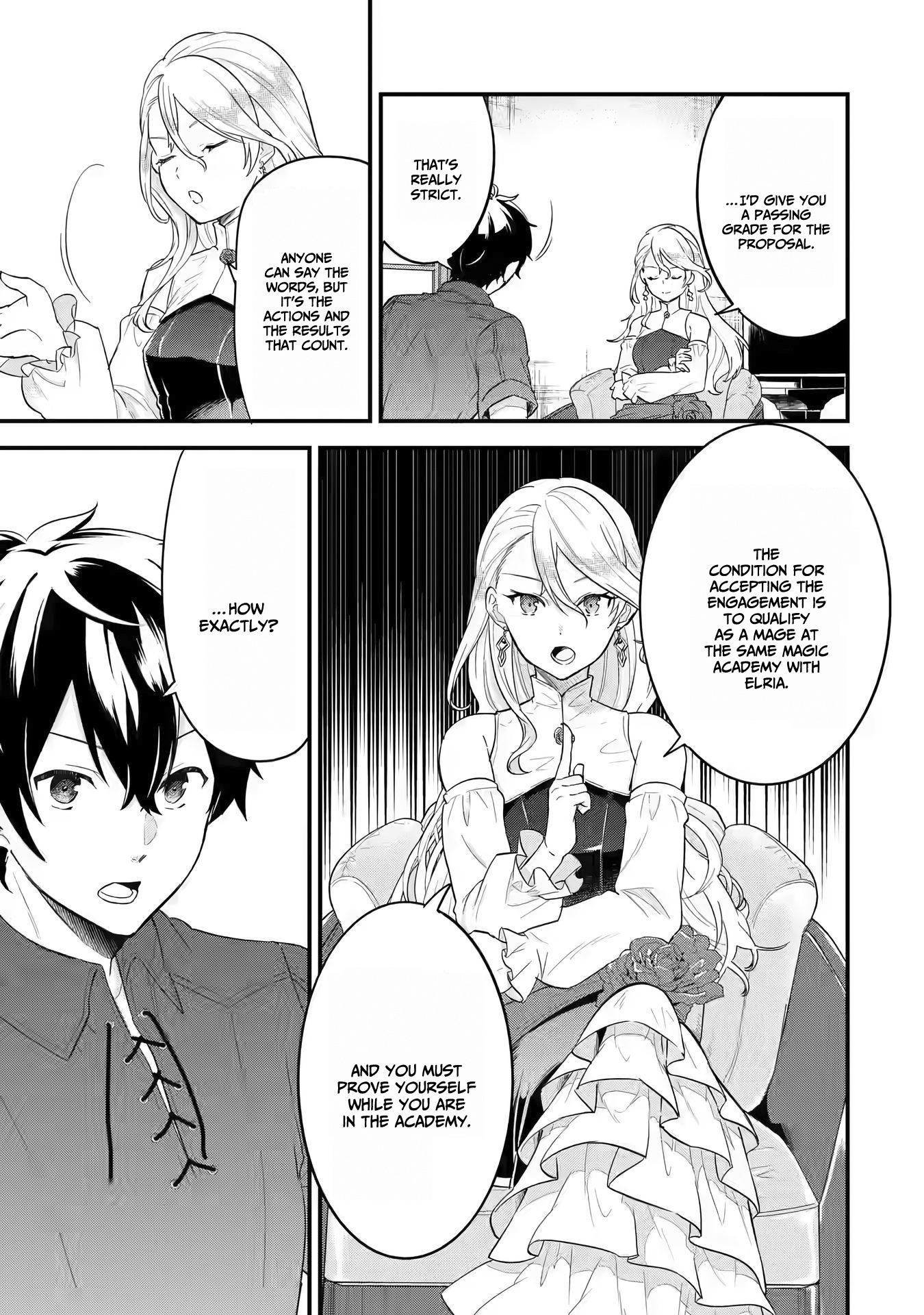 Eiyuu To Kenja No Tensei Kon - Chapter 2: The Hero And The Sage, Engagement Greeting