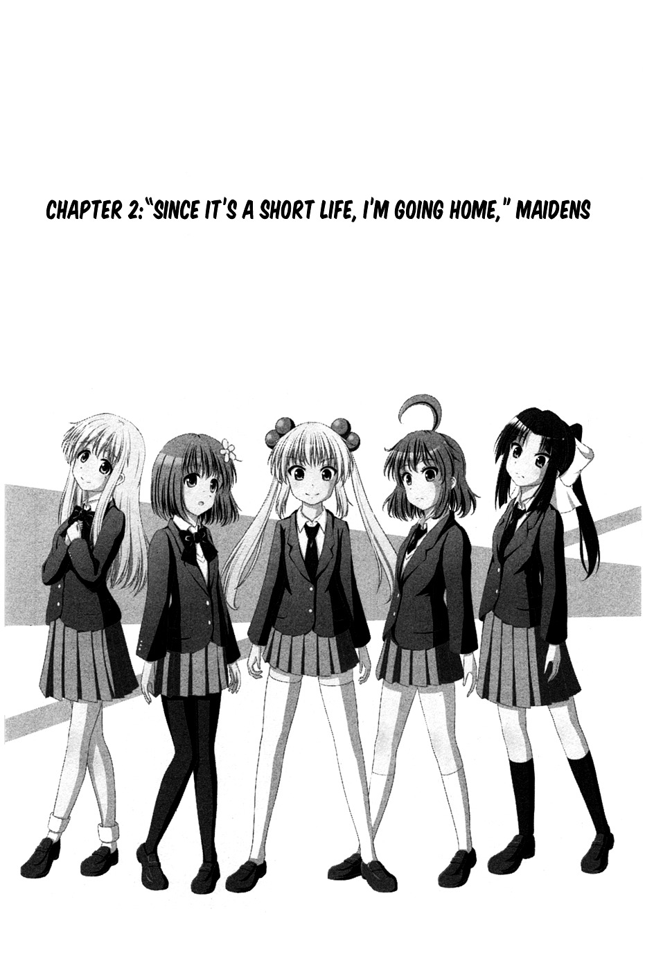 Kitakubu Katsudou Kiroku - Vol.1 Chapter 2 : "Since It's A Short Life, I'm Going Home," Maidens