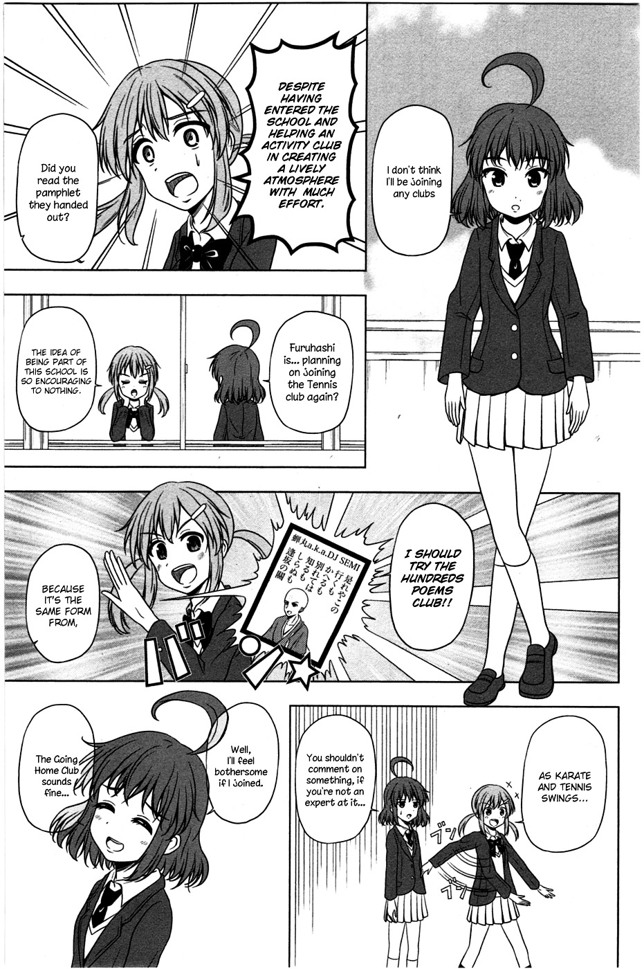 Kitakubu Katsudou Kiroku - Vol.1 Chapter 1 : Going Home Club Applicants