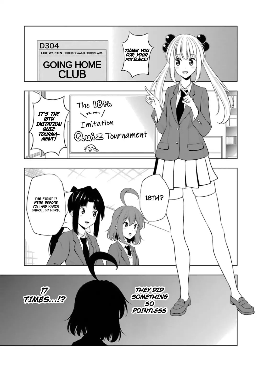 Kitakubu Katsudou Kiroku - Vol.2 Chapter 21: The 18Th Imitation Quiz Tournament