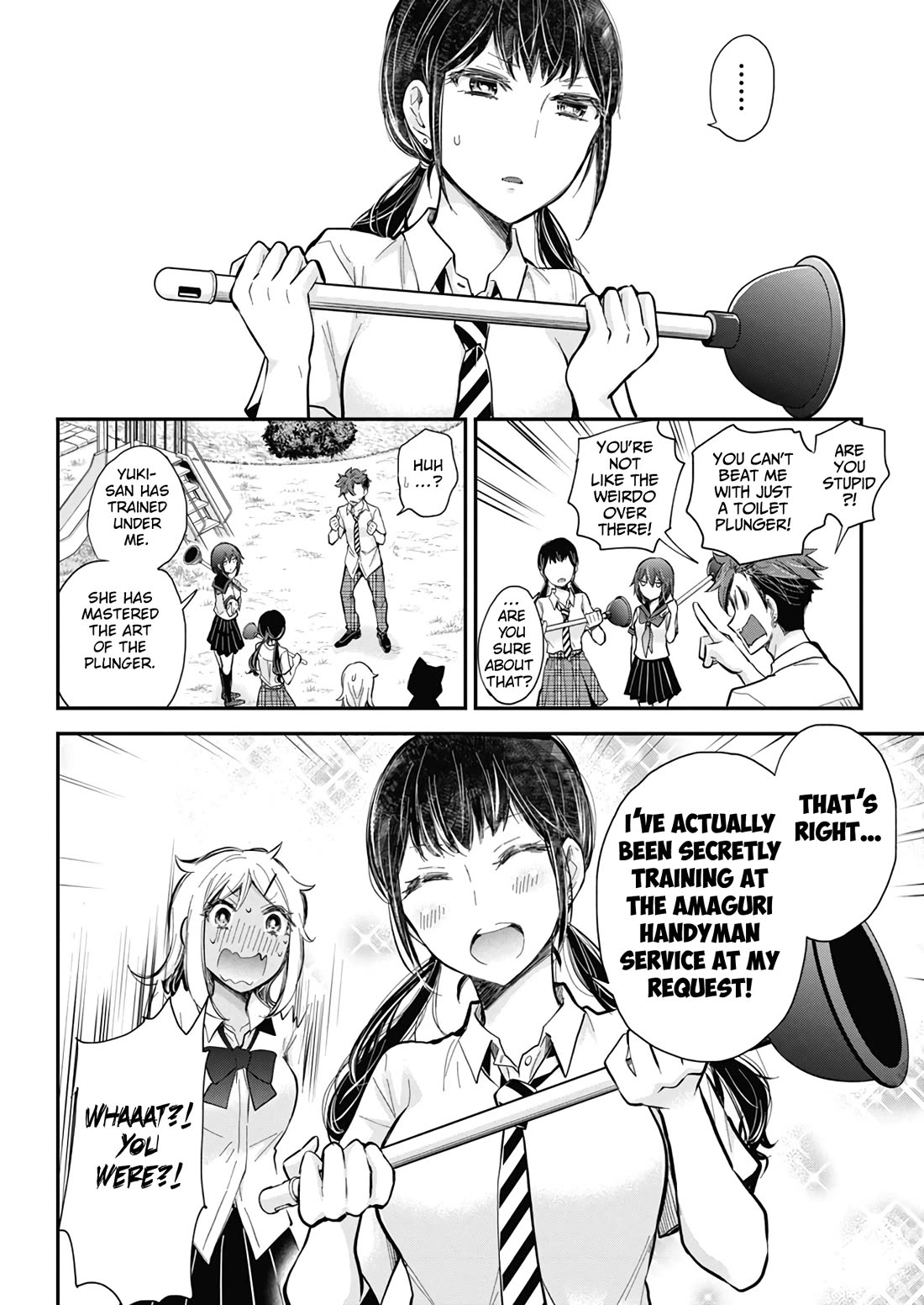 Henjyo - Hen Na Jyoshi Kousei Amaguri Senko - Chapter 124