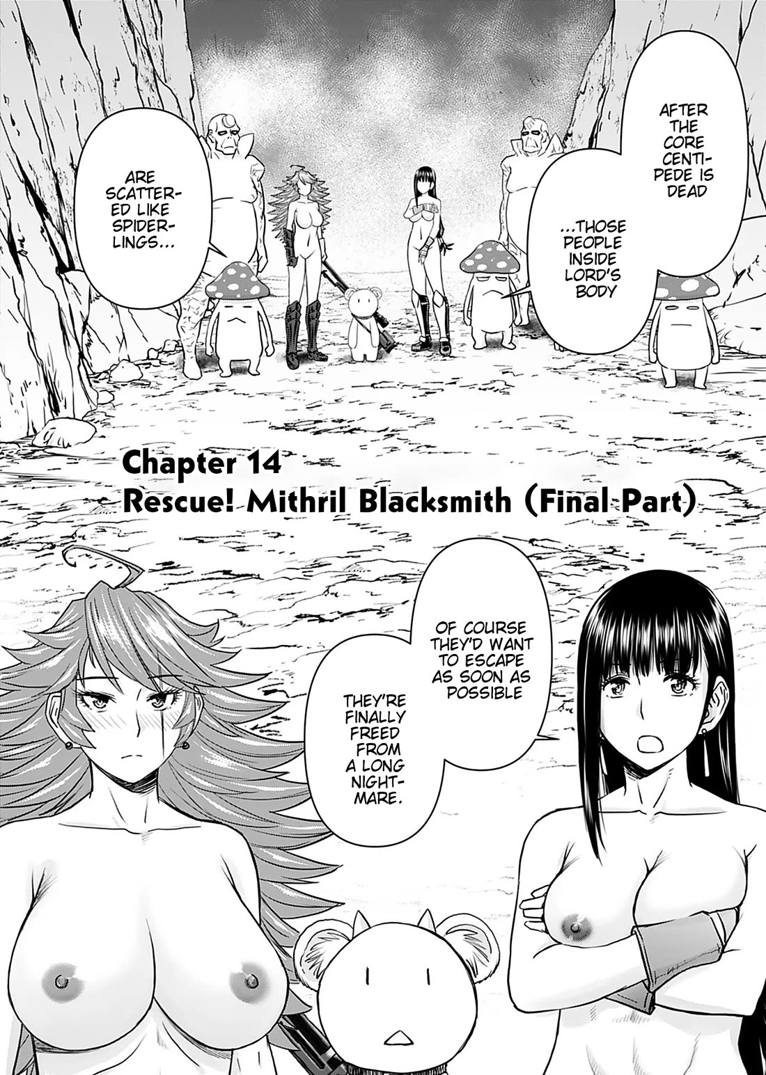 Isekai Sniper Is The Female Warrior's Mofumofu Pet - Chapter 14: Rescue! Mithril Blacksmith (Final Part)