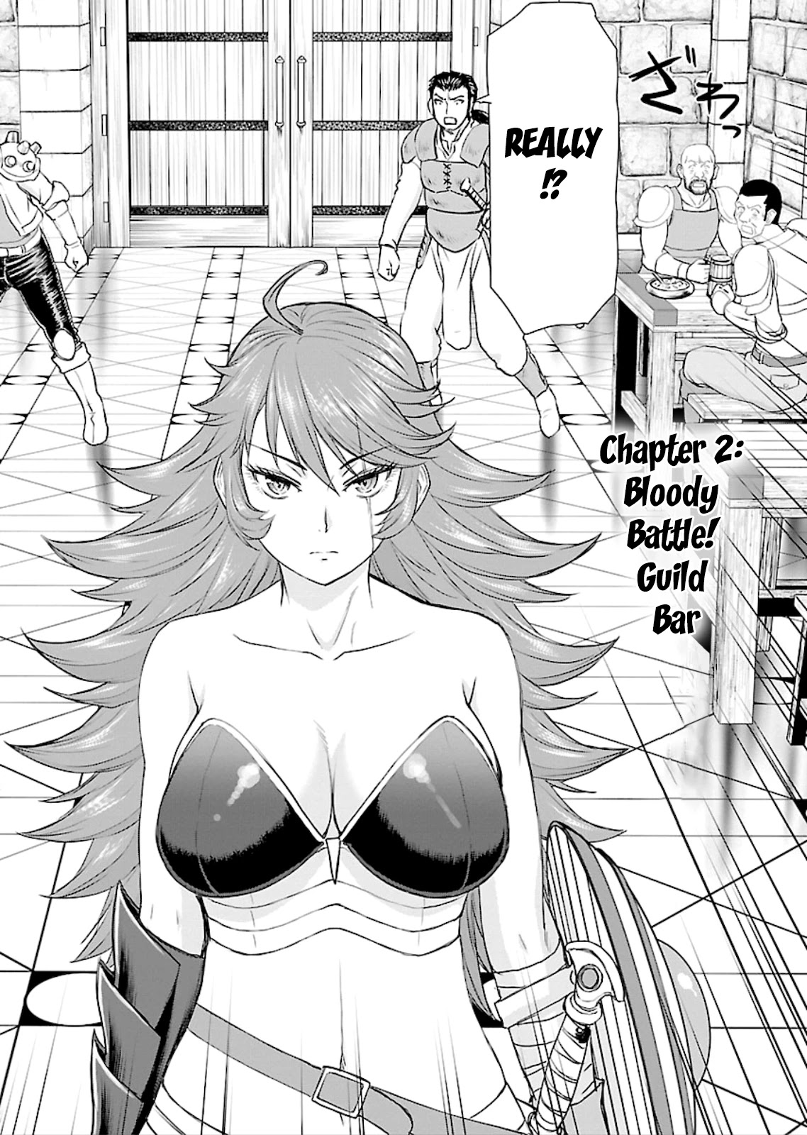 Isekai Sniper Is The Female Warrior's Mofumofu Pet - Chapter 2: Bloody Battle Guild Bar