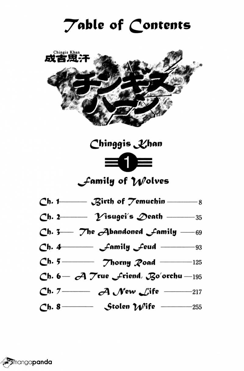 Chinggis Khan - Chapter 1 : Birth Of Temuchin