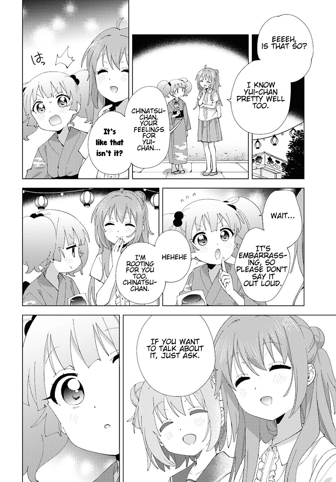 Yuru Yuri - Chapter 212: Chinatsu And Summer - Akari And Festival