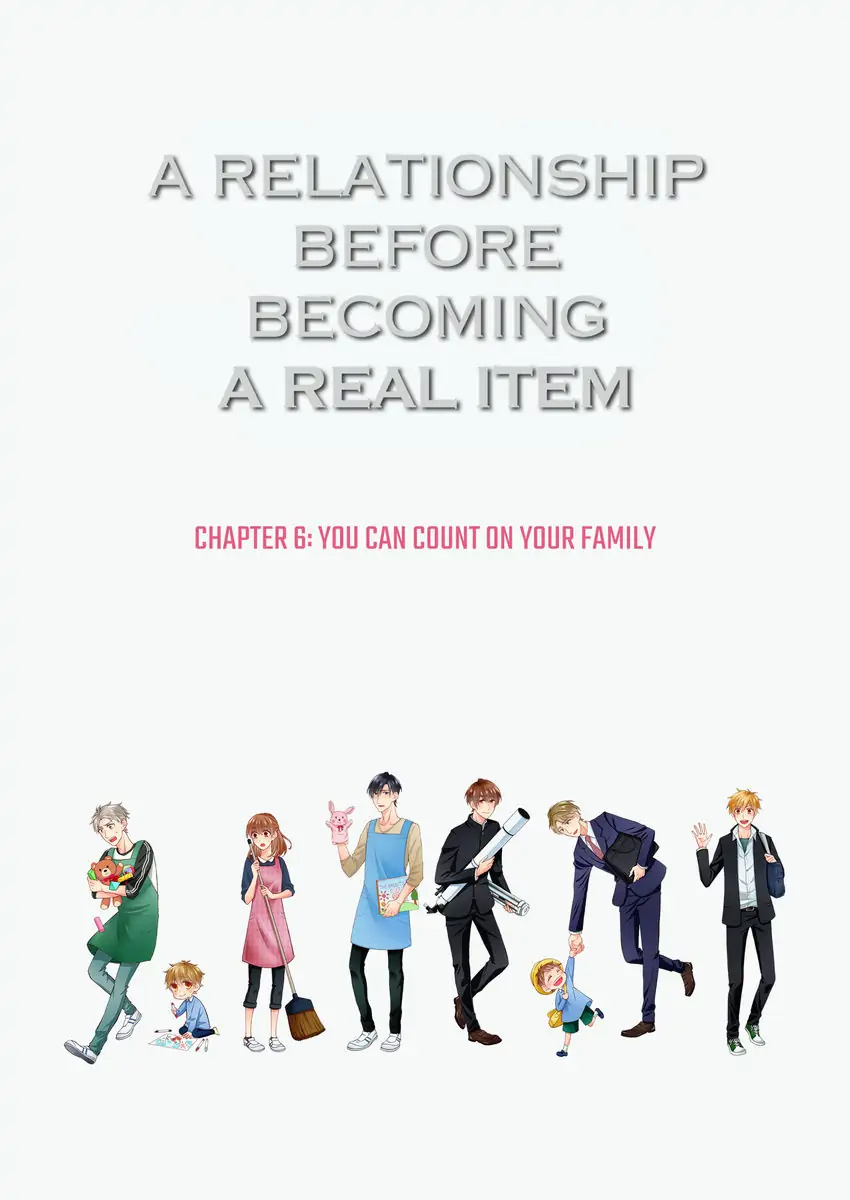 A Relationship Before Becoming A Real Item - Chapter 6