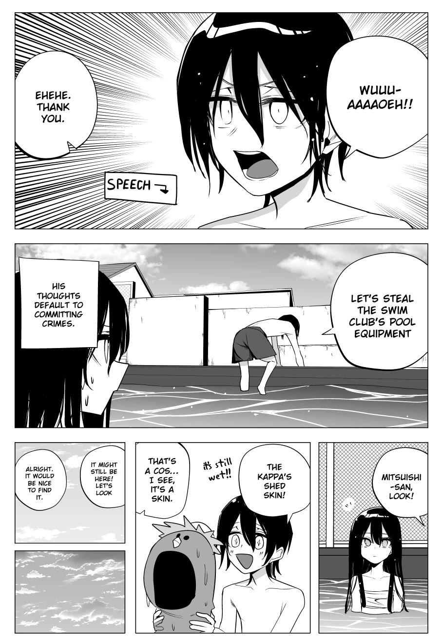 Mitsuishi-San - Chapter 32: Breaking Into The School Pool During Summer Vacation With A Girl