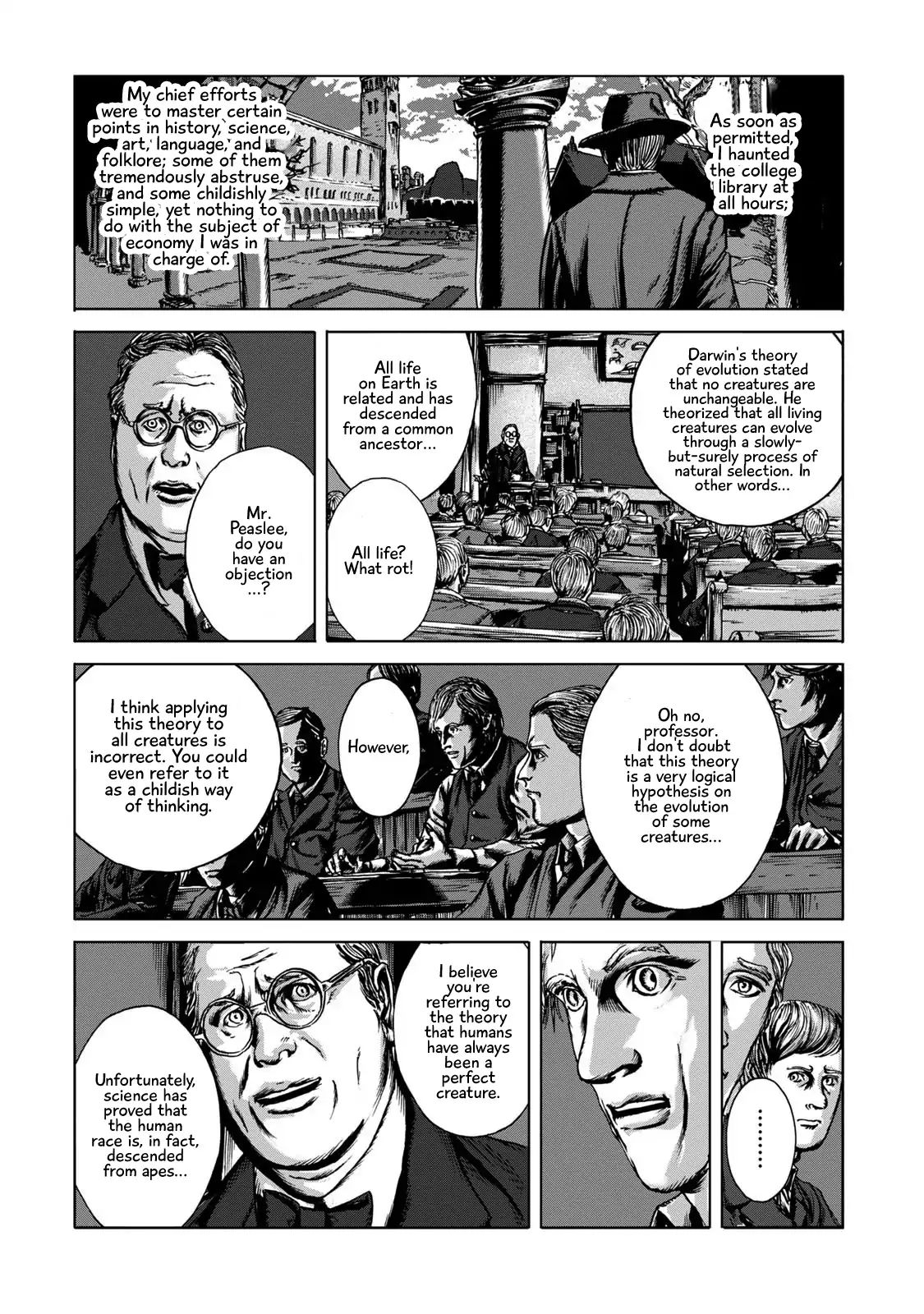 H. P. Lovecraft's The Shadow Out Of Time - Vol.1 Chapter 2: A Studious Traveler From A Far, Foreign Land