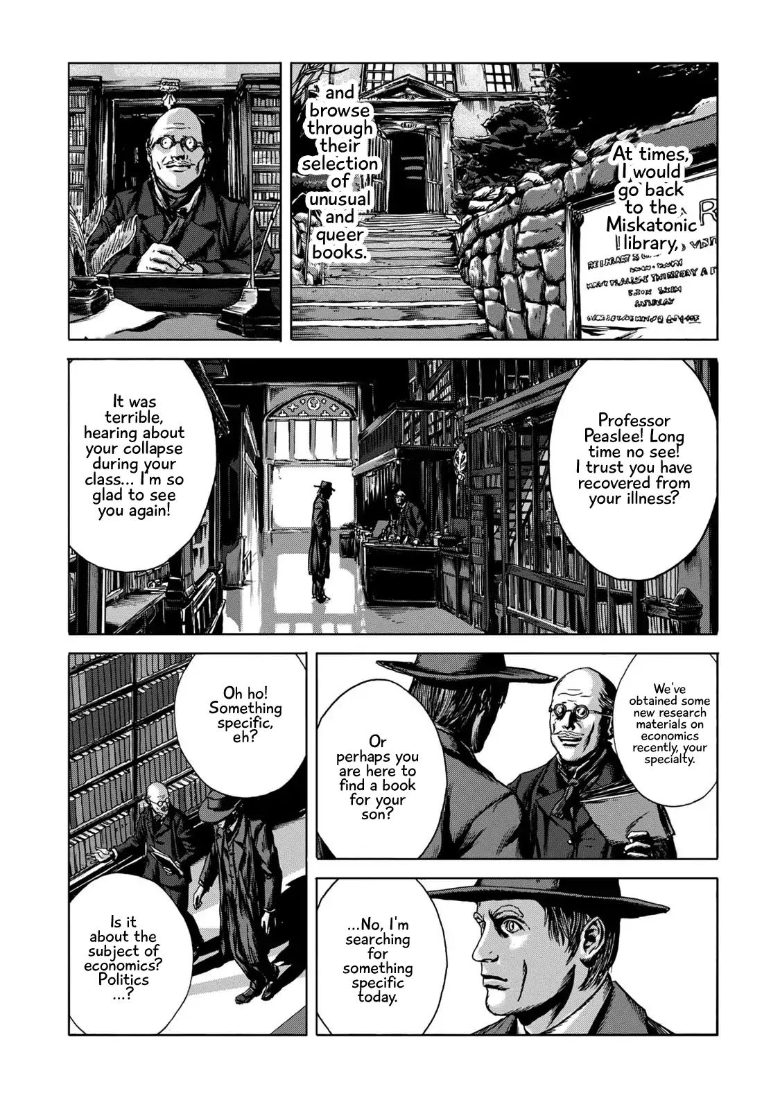 H. P. Lovecraft's The Shadow Out Of Time - Vol.1 Chapter 2: A Studious Traveler From A Far, Foreign Land