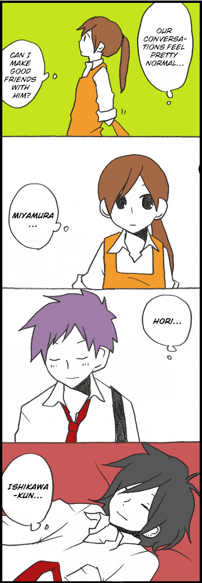 Hori-San To Miyamura-Kun Omake - Chapter 1.1: Gloomy Kid