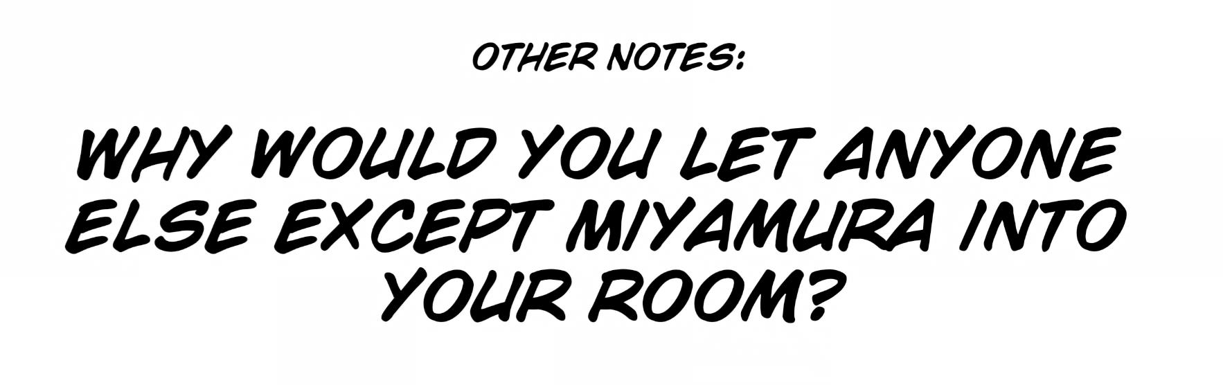 Hori-San To Miyamura-Kun Omake - Chapter 2.1: A Girl's Room