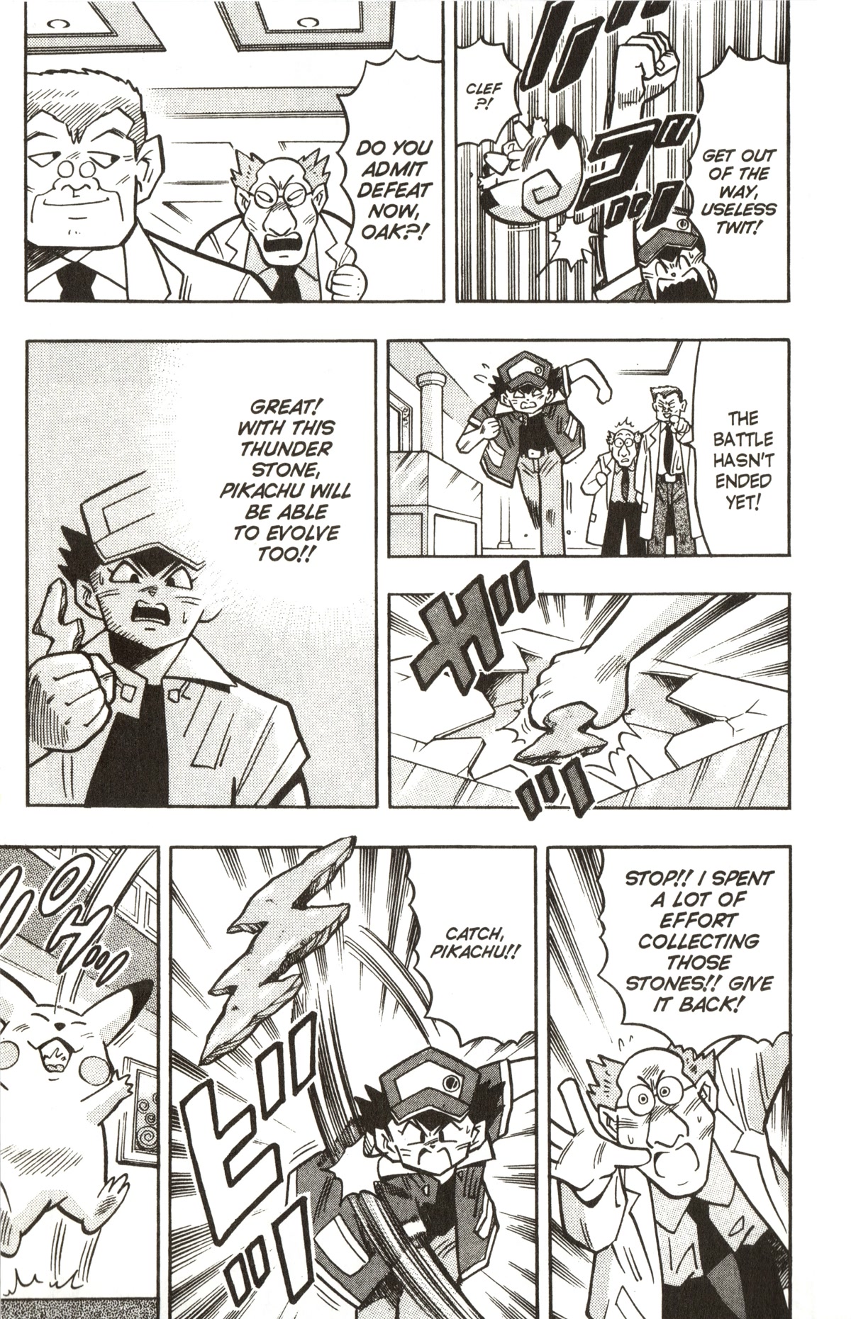 Pocket Monsters - Chapter 23: Clefairy Evolves... At Last?!