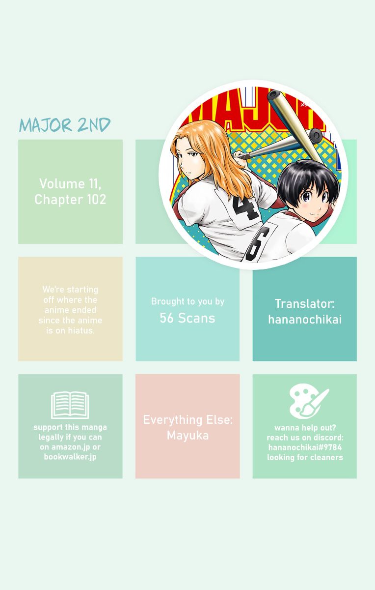 Major 2Nd - Vol.11 Chapter 102: Before The Game's Opening