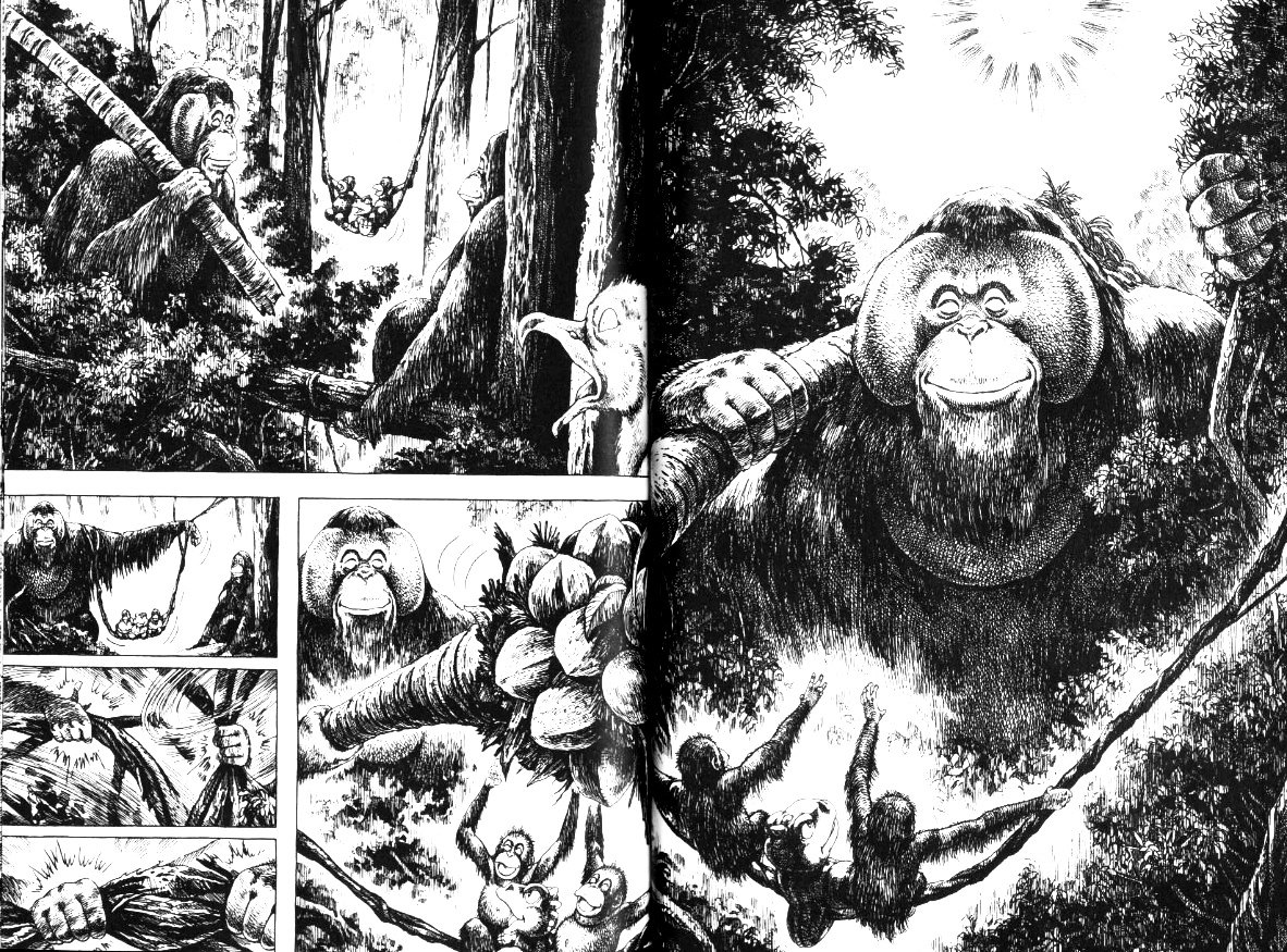 Gon - Vol.7 Chapter 22 : Gon Has Fun With An Orang-Utan Family