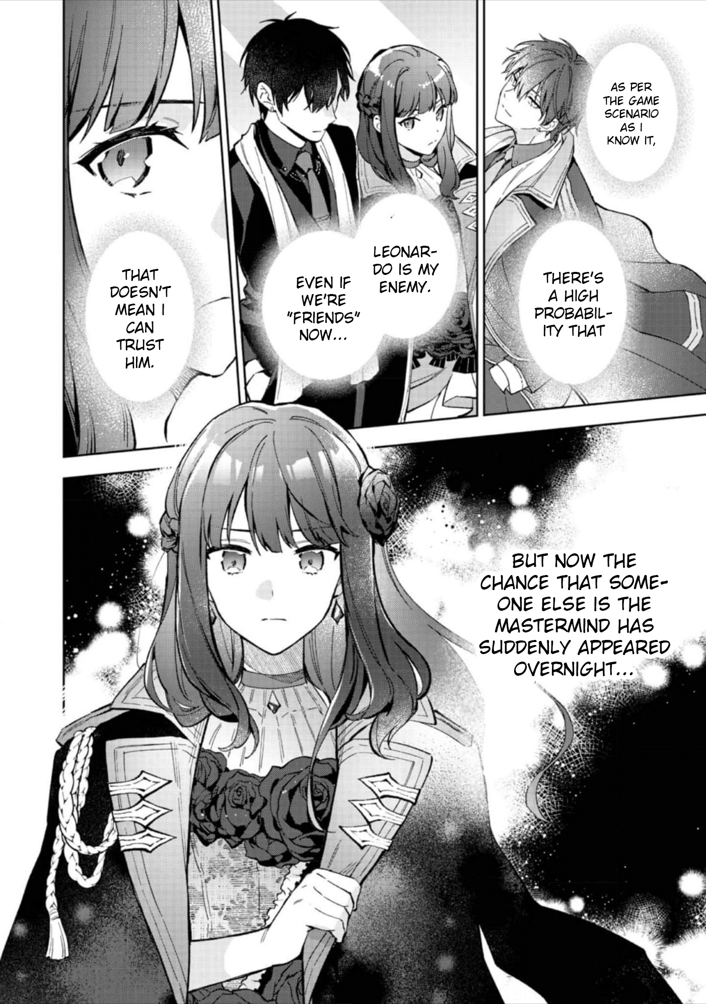 Akutou Ikka No Mana Musume, Tensei Saki Mo Otome Game No Gokudou Reijou Deshita. - Saijoukyuu Rank No Akuyaku-Sama, Sono Dekiai Wa Fuyou Desu! - Vol.3 Chapter 14