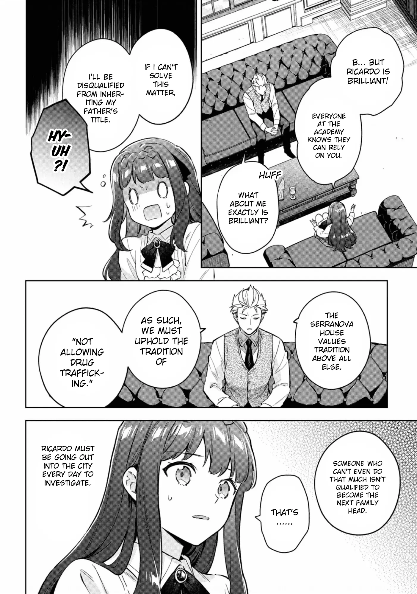 Akutou Ikka No Mana Musume, Tensei Saki Mo Otome Game No Gokudou Reijou Deshita. - Saijoukyuu Rank No Akuyaku-Sama, Sono Dekiai Wa Fuyou Desu! - Vol.4 Chapter 20