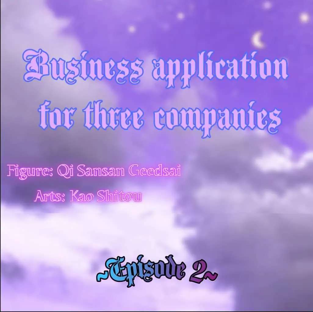 Business Application For Three Companies - Chapter 2