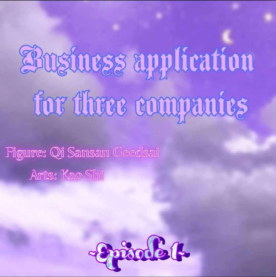 Business Application For Three Companies - Chapter 1