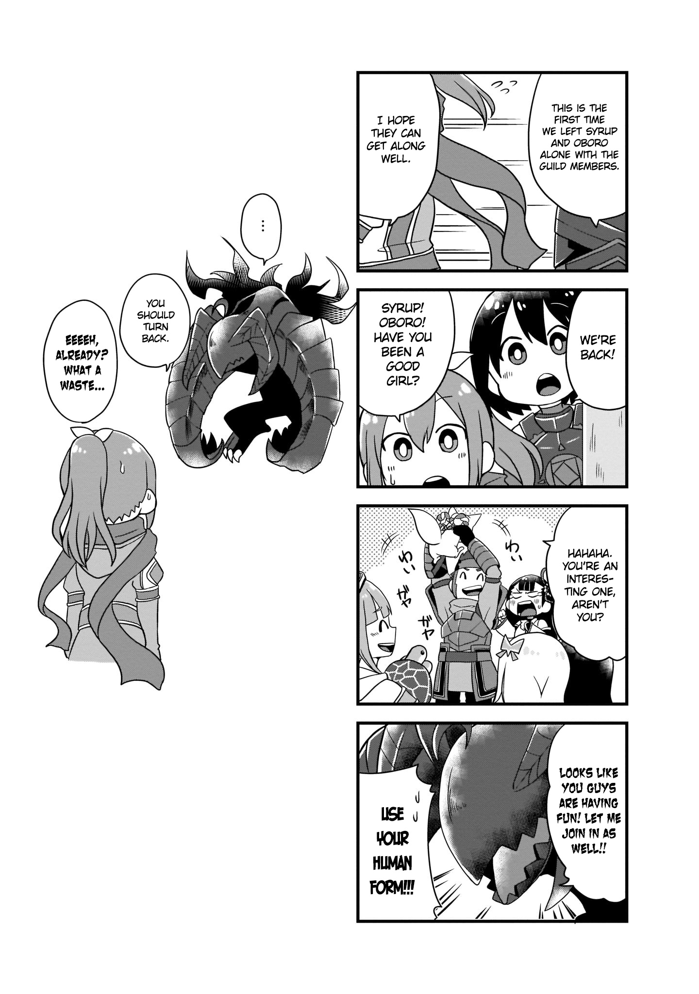 Itai No Wa Iya Nanode Bougyo-Ryoku Ni Kyokufuri Shitai To Omoimasu Comic Anthology - Vol.1 Chapter 7: 4Koma By Tanukichi