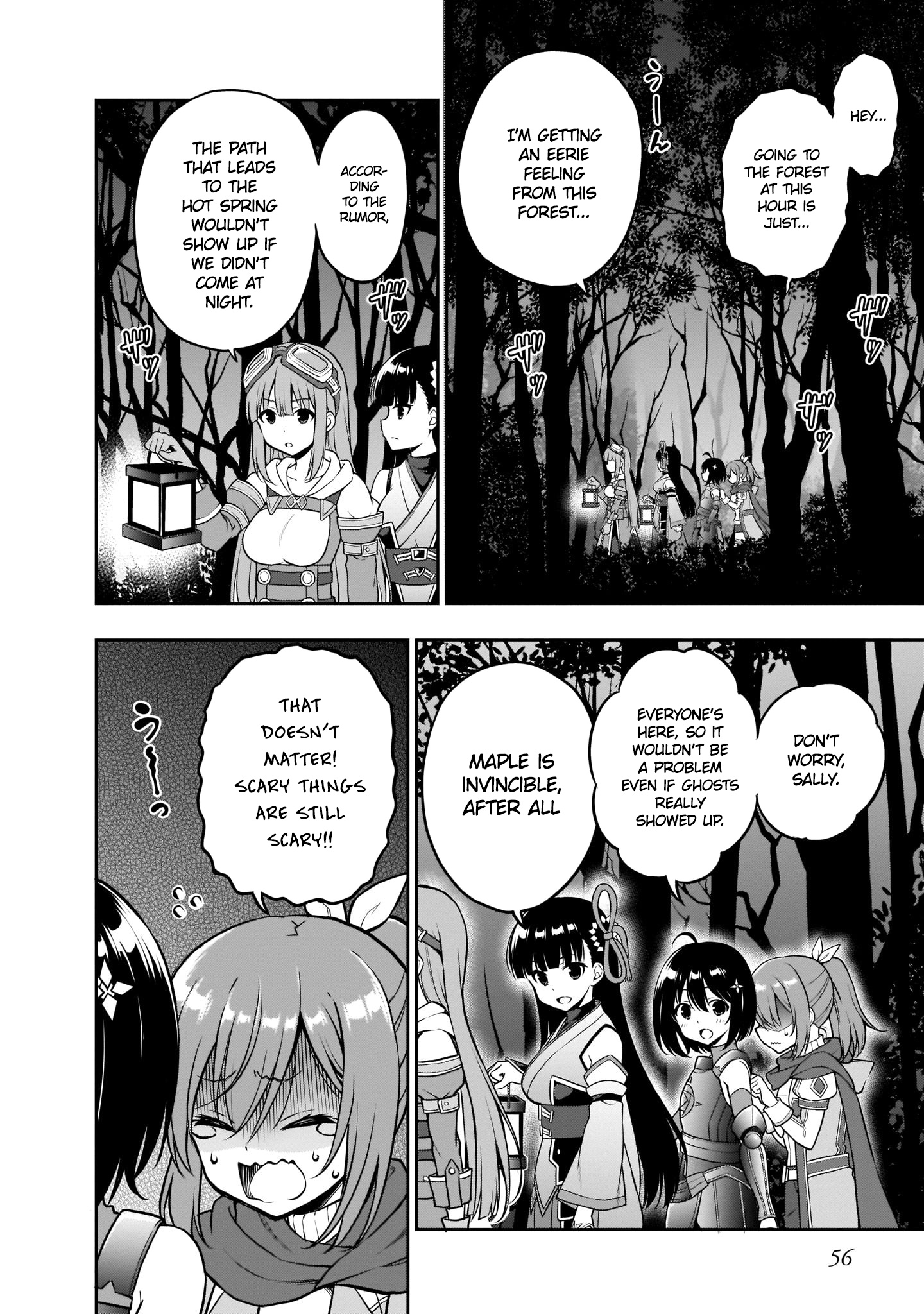 Itai No Wa Iya Nanode Bougyo-Ryoku Ni Kyokufuri Shitai To Omoimasu Comic Anthology - Vol.1 Chapter 5: Phantom Hot Spring And Zombie Forest By Sakurai Makoto