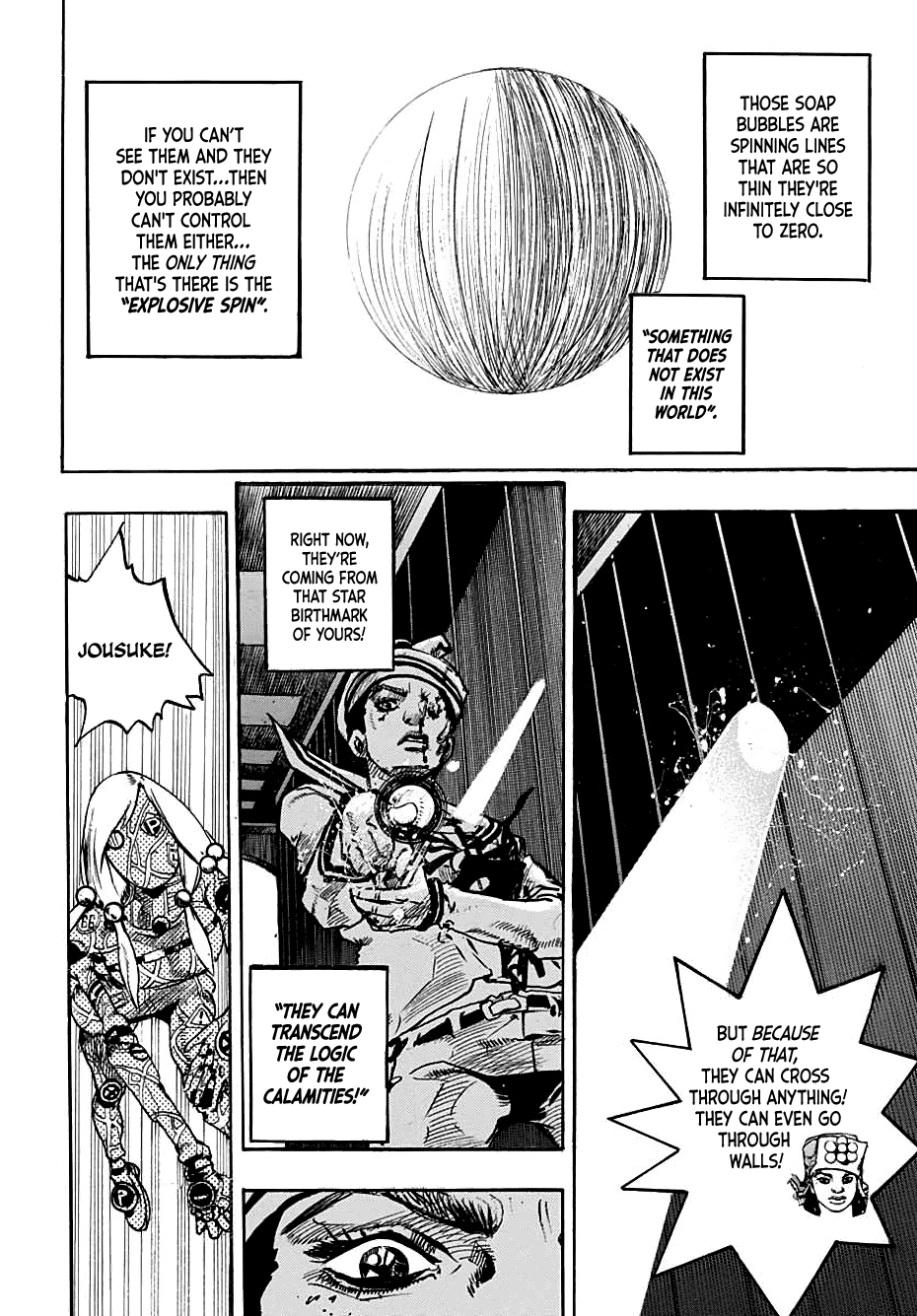 Jojo No Kimyou Na Bouken - Jojorion - Chapter 105: Invisible Soap Bubbles